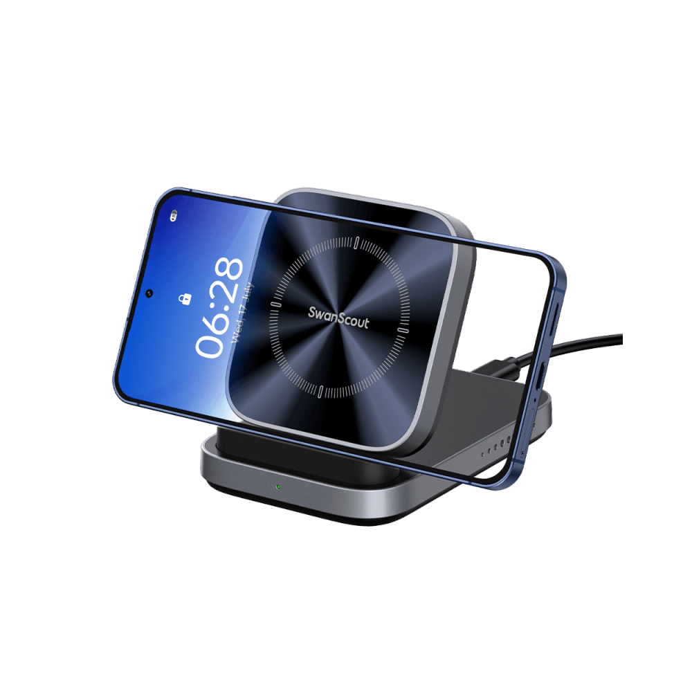Portable Wireless Charger Stand for Phones