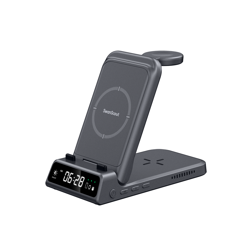 3 in 1 Foldable Wireless Charger for iPhone 17/16/15