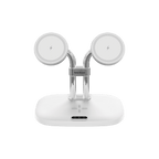 Dual Magnetic iPhone Charger & Wireless Dock for AirPods