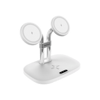 Dual Magnetic iPhone Charger & Wireless Dock for AirPods