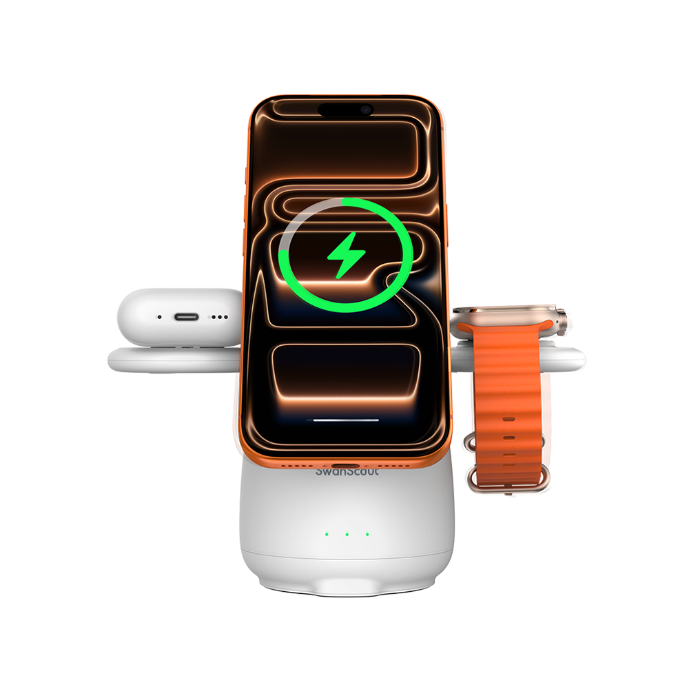 3 in 1 Magnetic Wireless Charger for Apple