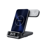 3 in 1 Wireless Charger for Apple with Clock