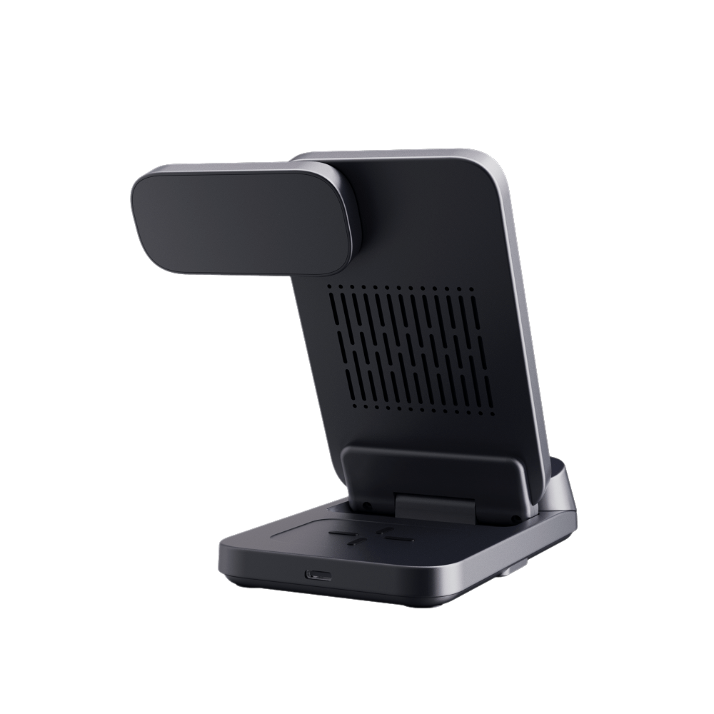 3 in 1 Wireless Charger for Apple with Clock