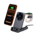 3 in 1 Magnetic Charger for Apple with Clock
