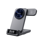 3 in 1 Magnetic Charger for Apple with Clock