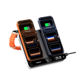 Wireless Charging Stand for Two Phones & Apple Watch