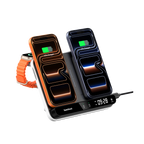 Wireless Charging Stand for Two Phones & Apple Watch