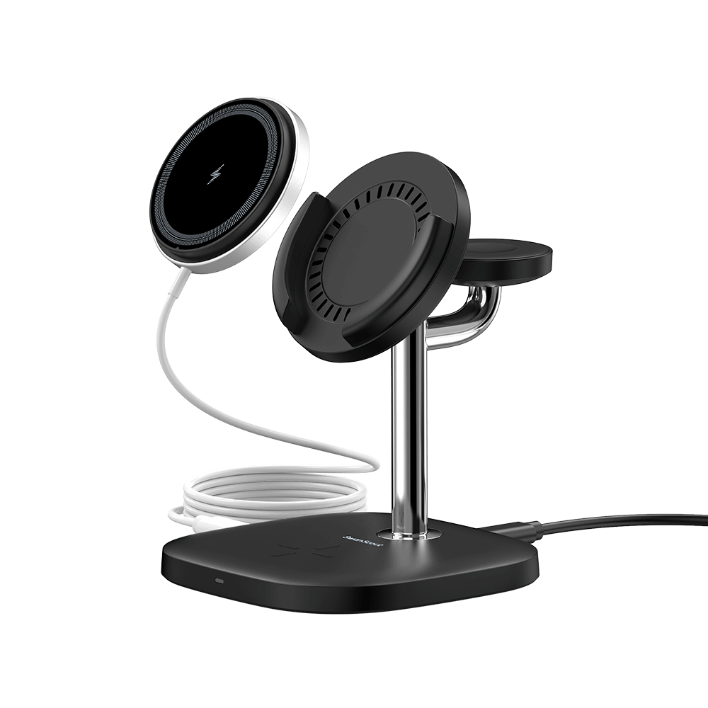 3 in 1 Detachable Magnetic Charging Station for iPhone 17/16/15