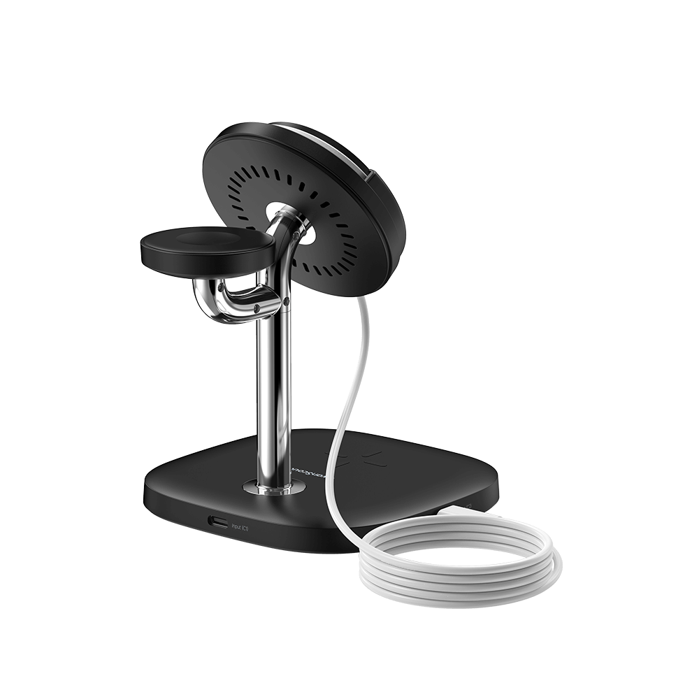 3 in 1 Detachable Magnetic Charging Station for iPhone 17/16/15