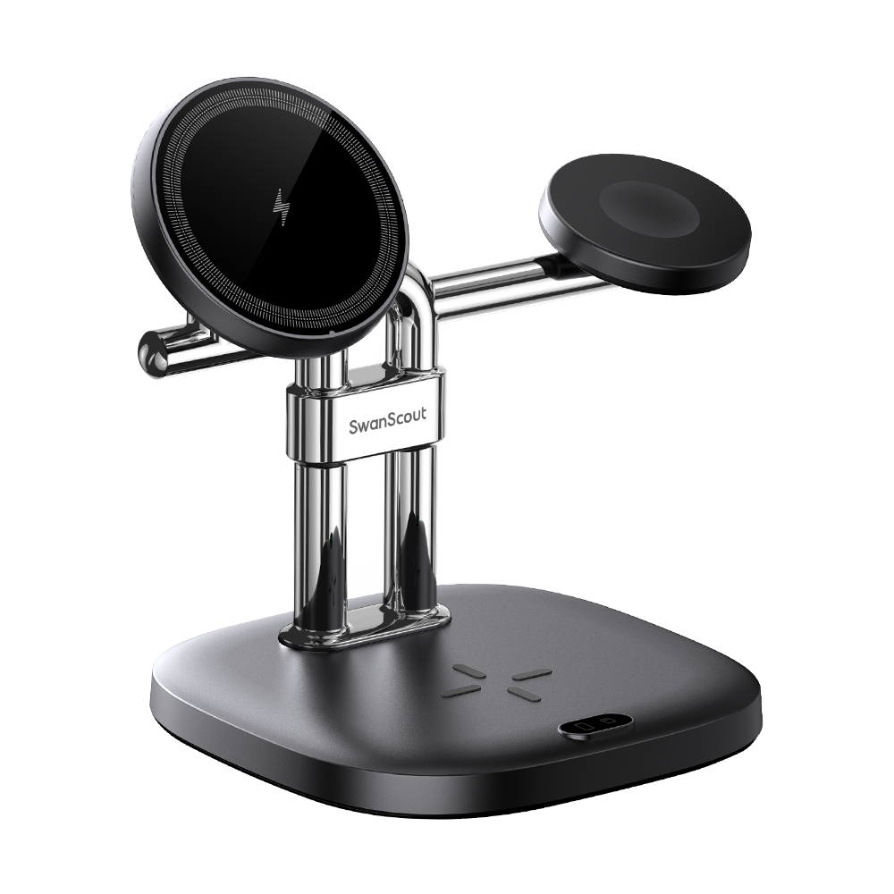 3 in 1 Magnetic Charger for Apple Watch & iPhone 17/16/15
