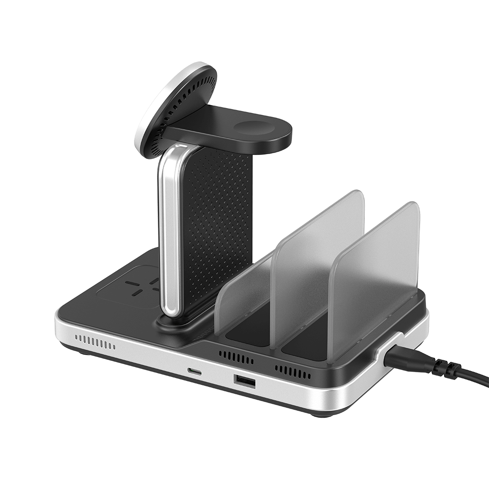 5 in 1 Magnetic Charger for Apple Watch, with USB-C & USB-A Cable