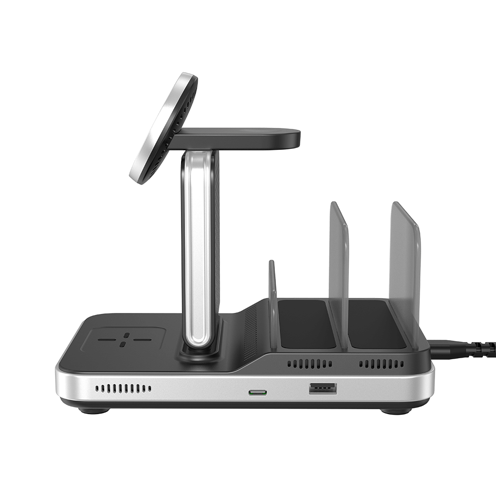 5 in 1 Magnetic Charger for Apple Watch, with USB-C & USB-A Cable