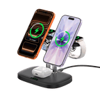 5-in-1 Magnetic Charger for 2 iPhones & 2 Apple Watches